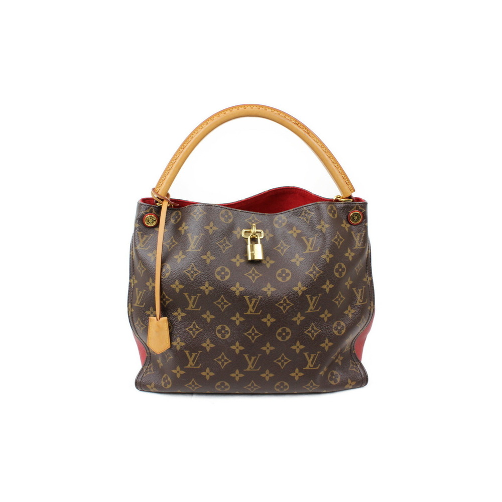 LOUIS VUITTON Gaia Monogram Canvas Shoulder Bag One Shoulder